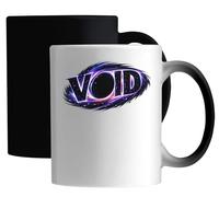 Cosmic Energy Surrounding Dark Void Ceramic Magic Mug White