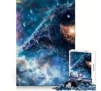Cosmic Enigma Puzzles for Teenagers 1000 Pieces Strong Memory, Firm Joint, Joyful Challenge, Wall Art (38x26cm)
