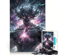 Cosmic Entity with Glowing Core Jigsaw 1000 Pieces for Teenagers Reason Skill, Stress Relief Play, Enjoyable Challenge, Nice Art (38x26cm)