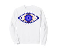 Cosmic Evil Eye for Celestial Nazar Protection Sweatshirt
