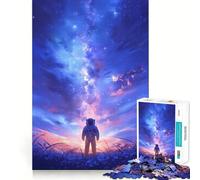 Cosmic Explorer for Adults 1000 Piece Jigsaw Puzzle Brain Power, Tight Edge, Fun Challenge, Night Game (38x52cm)