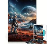 Cosmic Explorer Jigsaw Puzzle for Teenagers 1000 Pieces Mental Boost, Clean Cut, Fun Challenge, Birthday Present (50x75cm)