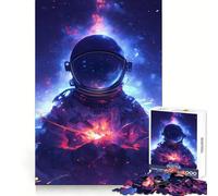 Cosmic Explorer Jigsaw Puzzles for Adults 1000 Piece Logic Exercise, DIY Fun, Family Activity, Room Accent (50x75cm)