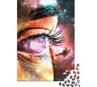 Cosmic Eye Fantasy Flight 1000 Piece Jigsaw Puzzle Jigsaw Puzzle for Adults Paper Puzzle Night Scene Puzzle Game for Family Focus Decor 70x50cm/1000pcs