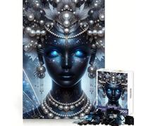 Cosmic Fairy with Pearl Jewelry Jigsaw Puzzles1000 Pieces Sharp Mind, Accurate Cut, Family Activity, (50x75cm)