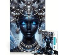 Cosmic Fairy with Pearl Jewelry Jigsaw Puzzles1000 Pieces Sharp Mind, Accurate Cut, Family Activity, (50x75cm)