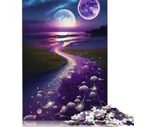 Cosmic Fantasy Beach 500 Piece Jigsaw Puzzle for Adults | Wooden Puzzle for | Great Gift Jigsaw Puzzles for Adults | Family Game 500pcs (52x38cm)
