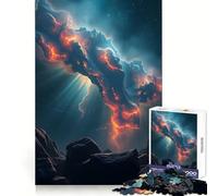 Cosmic Firestorm 1000 Piece Jigsaws for Teenagers Puzzle Casual Game, Good Thick, Fun Play, Home Display (38x52cm)