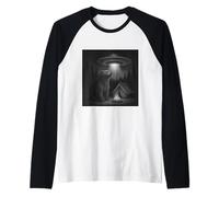Cosmic Forest Encounter Bear Raglan Baseball Tee