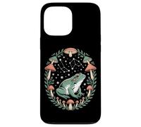 Cosmic Frog Among Forest Mushrooms And Starry Constellations Case for iPhone 13 Pro Max