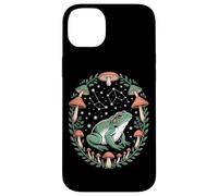 Cosmic Frog Among Forest Mushrooms And Starry Constellations Case for iPhone 14 Plus