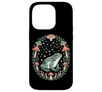 Cosmic Frog Among Forest Mushrooms And Starry Constellations Case for iPhone 14 Pro