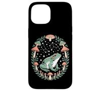 Cosmic Frog Among Forest Mushrooms And Starry Constellations Case for iPhone 15
