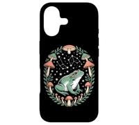 Cosmic Frog Among Forest Mushrooms And Starry Constellations Case for iPhone 17