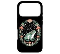 Cosmic Frog Among Forest Mushrooms And Starry Constellations Case for iPhone 17 Pro