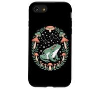 Cosmic Frog Among Forest Mushrooms And Starry Constellations Case for iPhone SE (2020) / 7/8