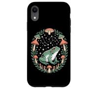 Cosmic Frog Among Forest Mushrooms And Starry Constellations Case for iPhone XR