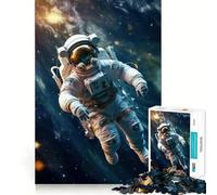 Cosmic Frontiersman Adults Puzzles 1000 Piece Jigsaws Brain Calisthen, DIY Fun, Pattern Assemble, Art Display (50x75cm)
