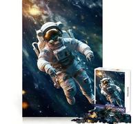 Cosmic Frontiersman Adults Puzzles 1000 Piece Jigsaws Brain Calisthen, DIY Fun, Pattern Assemble, Art Display (50x75cm)