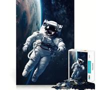Cosmic Frontiersman Jigsaw 1000 Pieces for Teenagers Strong Memory, Snug Cut, Joyful Challenge, Home Display (38x52cm)