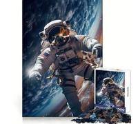 Cosmic Frontiersman Jigsaw Puzzles 1000 Pieces for Adults Logic Play, Vivid Print, Family Enjoyable, Art Piece (38x26cm)