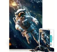 Cosmic Frontiersman Jigsaw Puzzles for Adults 1000 Piece Logic Exercise, DIY Fun, Family Activity, Room Accent (38x26cm)
