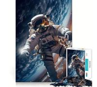 Cosmic Frontiersman Jigsaw Puzzles for Adults 1000 Piece Logic Exercise, DIY Fun, Family Activity, Room Accent (38x52cm)