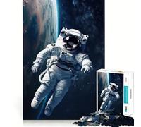 Cosmic Frontiersman Puzzles for Adults 1000 Piece Cognitive Boost, Fade Resist, Family Bond, Birthday Present (38x26cm)
