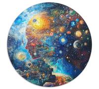 Cosmic Galaxy 1000 Piece Jigsaw Puzzle for Women, Men Fantasy Style Colourful Jigsaws Educational Games Fun Present & Activity 1000pcs (67.5x67.5cm)