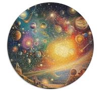 Cosmic Galaxy 1000 Pieces Jigsaw Puzzles For Adults Family Challenge Toys Stress Relieving Entertainment Cultivate The Spirit of Teamwork For Adults Gifts 1000pcs (67.5x67.5cm)
