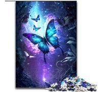 Cosmic Galaxy Butterfly 1000 Piece Jigsaw Puzzles for Adults & Teens, Toys Educational Games Stress Relieving Unique Birthday And Gifts (50x75cm)