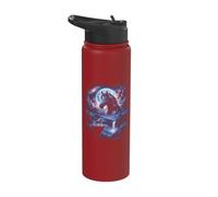 Cosmic Galaxy Horse Moon Celestial Stallion Night Stainless Steel Insulated Water Bottle