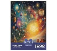 Cosmic Galaxy Jigsaw Puzzles for Adult The Impossible Challenge 1000 Piece Difficult Hard Jigsaw Puzzles for Man And Woman with Letters on Back 70x50cm/1000pcs