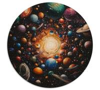 Cosmic Galaxy Jigsaw Puzzles for Adults Gifts 1000 Piece Challenging Games Home Decoration Spiral Galaxy Jigsaw Puzzle for Adults And Kids Age 12 And Up 1000pcs (67.5x67.5cm)