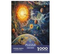 Cosmic Galaxy Jigsaw Puzzles Puzzle for Adults Kids. 1000 Piece Impossible Challenge Toy Educational Games Home Decoration for Adults& Kids Age 14 Years Up 70x50cm/1000pcs