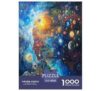 Cosmic Galaxy Jigsaw Puzzles Puzzle for Adults Kids. 1000 Piece Impossible Challenge Toy Educational Games Home Decoration for Educational Games Gifts 38x26cm/1000pcs