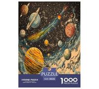 Cosmic Galaxy Jigsaw Puzzles Puzzle for Adults Kids. 1000 Pieces Whimsical Challenge Toy Educational Games Home Decoration for Adults& Kids Age 14 Years Up 38x26cm/1000pcs