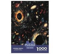 Cosmic Galaxy Jigsaw Puzzles Puzzles for Adults Kids. 1000 Piece Impossible Challenge Toy Educational Games Home Decoration for Adults& Kids Age 14 Years Up 70x50cm/1000pcs