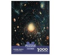 Cosmic Galaxy Jigsaw Puzzles Puzzles for Adults Kids. 1000 Piece Whimsical Challenge Toy Educational Game Home Decoration for Educational Games Gifts 38x26cm/1000pcs