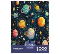 Cosmic Galaxy Jigsaw Puzzles Puzzles for Adults Kids. 1000 Piece Whimsical Challenge Toy Educational Games Home Decoration for Educational Games Gifts 38x26cm/1000pcs