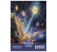 Cosmic Galaxy Jigsaw Puzzles Puzzles for Adults Kids. 1000 Pieces Great Gifts Challenge Toy Educational Game Home Decoration for Educational Games Gifts 38x26cm/1000pcs