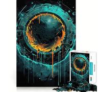 Cosmic Gate Collapse 1000 Piece Jigsaws for Teenagers Logic Boost, Thick Material, Home Fun, Perfect Decor (38x26cm)