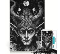 Cosmic Gaze of The Inferno 1000 Piece Jigsaw Puzzle Calm Game, Perfect Connection, Joyful Challenge, Xmas Present (38x52cm)