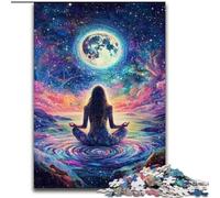 Cosmic Girl 1000 Pieces Jigsaw Puzzle For Adults Teens, Learning Educational Toys Family Games with Matching Poster And Trivia Sheet (50x75cm)