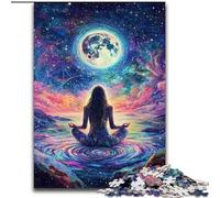 Cosmic Girl Adult Puzzles 1000 Pieces, for Age 14+ Game Wall Decoration Unique Gifts for Birthday And Christmas (26x38cm)