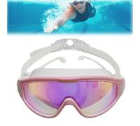 Cosmic Goggles, Crosmicopic Swim Goggles, Favorabler Goggle, Wide View Anti Fog & UV Swimming Goggle for Men and Women (Pink)