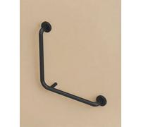 Cosmic Grab Rail 40Cm, Elbow Shape, Matt Black, Supports Up To 150Kg, Architect Collection
