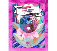 Cosmic Groove Reverse Coloring Book: 24 Pages Sketch Doodle Activity
