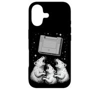 Cosmic Hamster Choir Retro Game Cartridge Case for iPhone 17