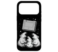 Cosmic Hamster Choir Retro Game Cartridge Case for iPhone 17 Pro Max